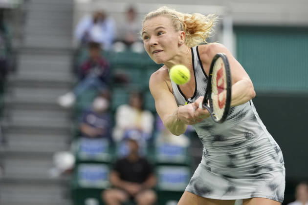 WTA, Tennis Damen Kinoshita Group Japan Open - Day 7 Osaka, Japan 25 October 2026 - Katerina Siniakova (CZE) in action during her Singles Final match against Ashlyn Krueger (USA) at the 2026 Kinoshita Group Japan Open Women s tennis tournament taking place at Utsubo Tennis Center, Osaka, Japan. Osaka Japan  Copyright: xOwenxHammondx originalFilename:hammond-2026kino261025_npIPY.jpg