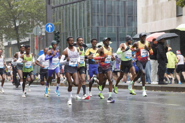 25.10.2026 Leichtathletik 43. Mainova Frankfurt Marathon Start Frankfurt Main Hessen Deutschland