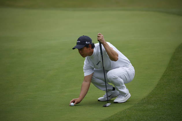 October 25, 2026, Cheonan, Chungnam, SOUTH KOREA: Oct 25, 2026-Cheonan, South Korea-Yuto KATSURAGAWA of Japan action on 18th Green during a DP World Tour Genesis Championship Final Round at Woo Jeong Hills CC in Cheonan, South Korea. DP Tour Genesis Championship Final Round  - ZUMAr168 20261025_aap_r168_066 Copyright: xRyuxSeung-Ilx