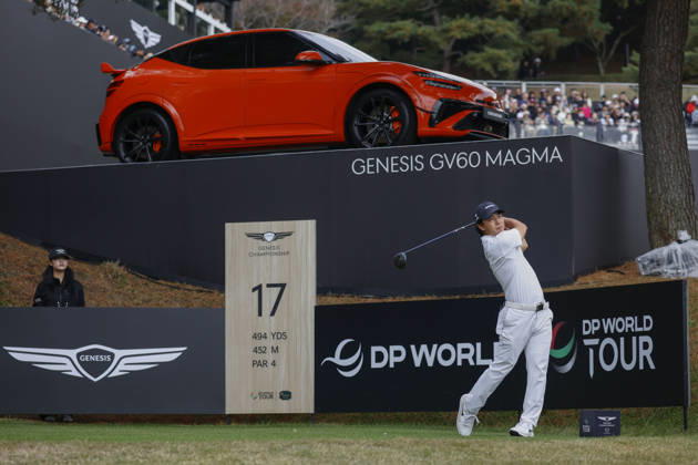 October 25, 2026, Cheonan, Chungnam, SOUTH KOREA: Oct 25, 2026-Cheonan, South Korea-Yuto KATSURAGAWA of Japan action on 17th Tee during a DP World Tour Genesis Championship Final Round at Woo Jeong Hills CC in Cheonan, South Korea. Cheonan SOUTH KOREA - ZUMAr168 20261025_aap_r168_071 Copyright: xRyuxSeung-Ilx