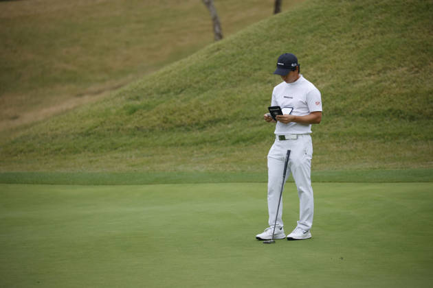 October 25, 2026, Cheonan, Chungnam, SOUTH KOREA: Oct 25, 2026-Cheonan, South Korea-Yuto KATSURAGAWA of Japan action on 16th Green during a DP World Tour Genesis Championship Final Round at Woo Jeong Hills CC in Cheonan, South Korea. Cheonan SOUTH KOREA - ZUMAr168 20261025_aap_r168_077 Copyright: xRyuxSeung-Ilx