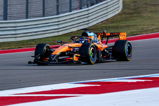 October 25, 2026, Italy: Oscar Piastri from Australia, driving the (81) McLaren Mastercard F1 Team MCL39 Mercedes during United States Grand Prix - Austin - Saturday - Qualifying at Circuit of the Americas (COTA) in Austin. Italy - ZUMAm313 20261025_zsp_m313_158 Copyright: xAlessioxMorgesex