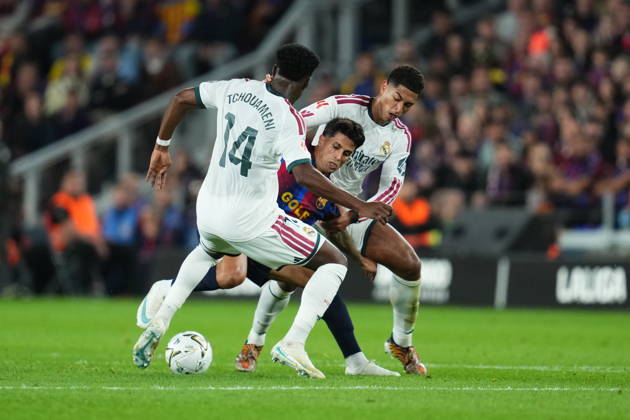 La Liga EA Sports match between FC Barcelona, Barca and Real Madrid played at Spotify Camp Nou Stadium on 25 Oct 2026 in Barcelona, Spain. (Photo by Bagu Blanco PRESSINPHOTO) Copyright: xBaguxBlancox xPRESSINPHOTOx
