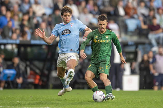 R.C. Cleta versus Real Betis Balompie; LA Liga EA Sports,matchday 10 Giovani Lo Celso of REal Betis during the matchday 10 of LA Liga EA Sports R.C. Celta versus Real Betis on Octuber 25 2026 at Abanca Balaidos Stadium; Vigo Vigo Pontevedra Spain Copyright: xLuisxlorenzox