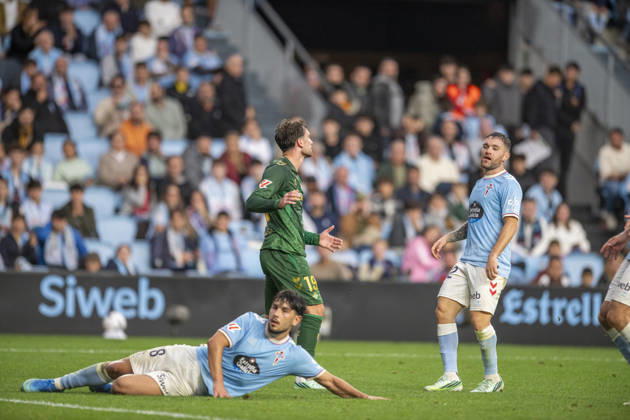 R.C. Cleta versus Real Betis Balompie; LA Liga EA Sports,matchday 10 during the matchday 10 of LA Liga EA Sports R.C. Celta versus Real Betis on Octuber 25 2026 at Abanca Balaidos Stadium; Vigo Vigo Pontevedra Spain Copyright: xLuisxlorenzox