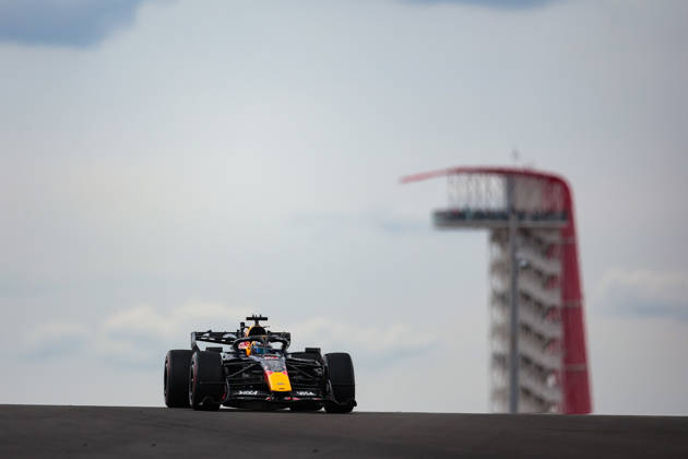 F1 - UNITED STATES GRAND PRIX 2026 03 VERSTAPPEN Max (nld), Red Bull Racing Ford RB22, action during the 2026 Formula 1 United States Grand Prix, 18th round of the 2026 Formula One World Championship, WM, Weltmeisterschaft from October 23 to 25, 2026 on the Circuit of the America, in Austin, Texas, United States of America -  Copyright: xEricxAlonsox
