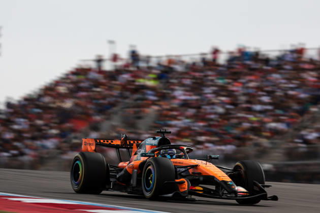 F1 - UNITED STATES GRAND PRIX 2026 81 PIASTRI Oscar (aus), McLaren F1 Team MCL40, action during the 2026 Formula 1 United States Grand Prix, 18th round of the 2026 Formula One World Championship, WM, Weltmeisterschaft from October 23 to 25, 2026 on the Circuit of the America, in Austin, Texas, United States of America -  Copyright: xEricxAlonsox