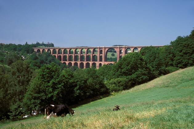 Göltzschtalbrücke - Größte Ziegelbrücke der Welt