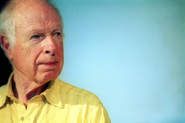 Theaterregisseur Peter Brook (GBR)
