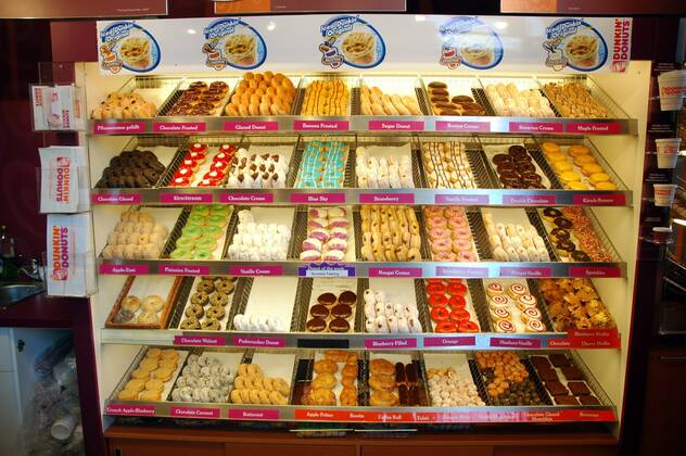 Dunkin Donuts-Filiale in den Berliner Rathaus-Passagen