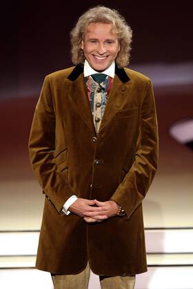 Moderator Thomas Gottschalk während der ZDF-Fernsehshow - Wetten, dass..? - in München