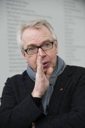 Architekt David Chipperfield anlässlich der Eröffnung eines Neubaus für das Folgwang Museum in Essen