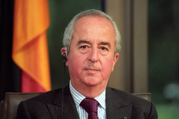 Premierminister Edouard Balladur (Frankreich) während der Deutsch-Französischen Konsultationen in Bonn
