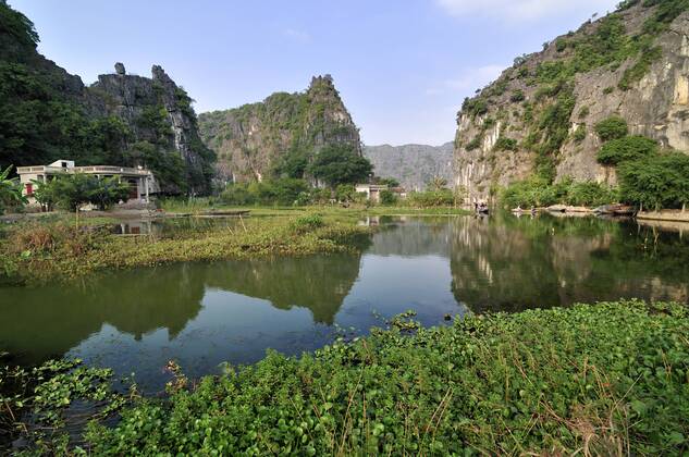 Tam Coc Region, Umgebung von Ninh Binh, trockene Halong Bucht, Vietnam, Südostasien ibxgzs01639873
