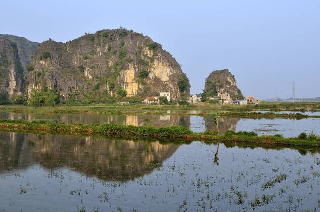 Tam Coc Region, Umgebung von Ninh Binh, trockene Halong Bucht, Vietnam, Südostasien ibxgzs01639874