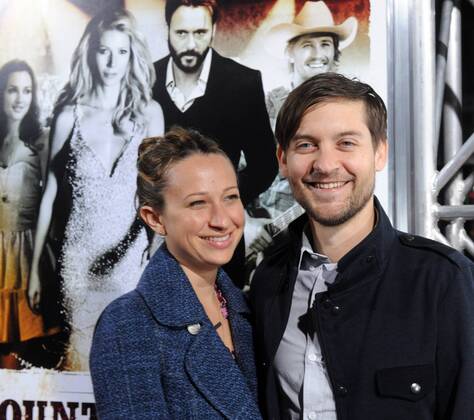 Producer Tobey Maguire and his wife Jennifer Meyer attend a special screening of the motion picture music drama Country Strong , at the Academy of Motion Picture Arts & Sciences in Beverly Hills, California on December 14, 2010.  LAP2010121444