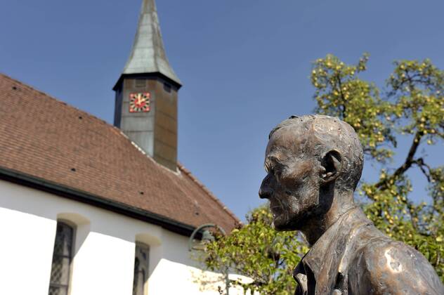 Nobelpreis für Hermann Hesse, 75. Jahrestag am 14. November Halbinsel Höri, Hermann Hesse Museum Höri Baden-Württemberg Deutschland