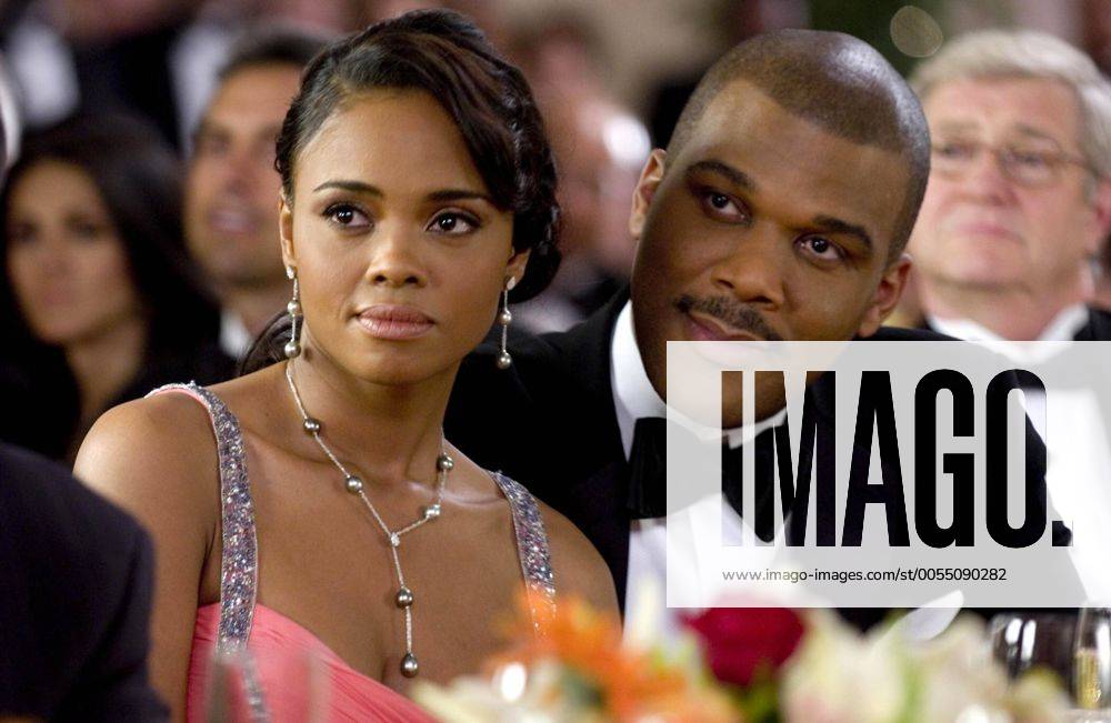 2007 Why Did I Get Married Movie Set Pictured Sharon Leal As Diane And Tyler Perry As Terry R