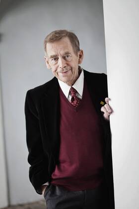 Former Czech president Vaclav Havel, writer, playwright, former speaker of Charta 77. (CTKxPhoto JosefxHorazny,xMartinxSterba)  CTKPhoto58201105200485501