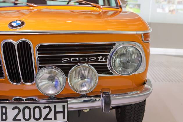 DEU, Deutschland, München: BMW-Museum - BMW 2002 ti aus dem Jahr 1968