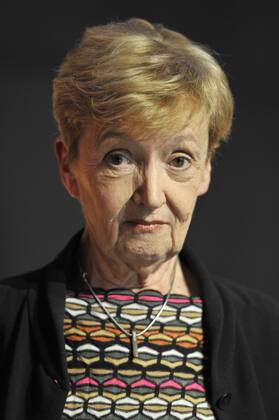Christine Nöstlinger, Noestlinger, Autorin, Schriftstellerin, Einzelbild anlässlich der Corine Buchpreisverleihung am 17.11.2011.