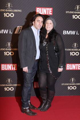 Dieter Landuris und seine Ehefrau Natascha bei der 100 Jahre Studio Babelsberg Party am 13.2.2012 im Rahmen der Berlinale 2012 in Berlin 100 Jahre Studio Babelsberg Party in Berlin, 2012