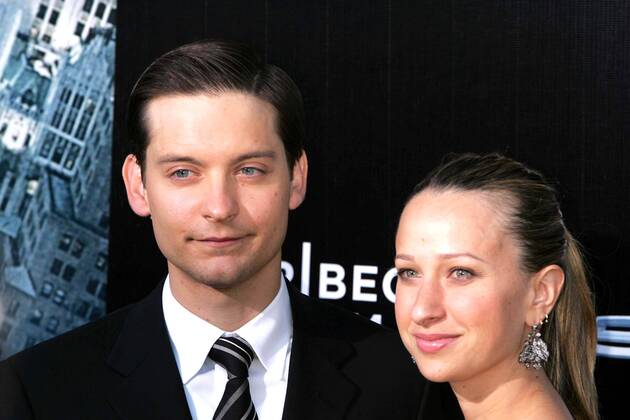 May 2, 2007 - New York, New York, U.S. - K52839RM.6TH ANNUAL TRIBECA FILM FESTIVAL PRESENTS THE US PREMIERE OF SPIDERMAN 3 UA KAUFMAN ASTORIA CINEMA , NEW YORK New York 04-30-2007. - 2007.TOBEY MAGUIRE AND JENNIFER MEYER New York U.S.  - ZUMAmk1