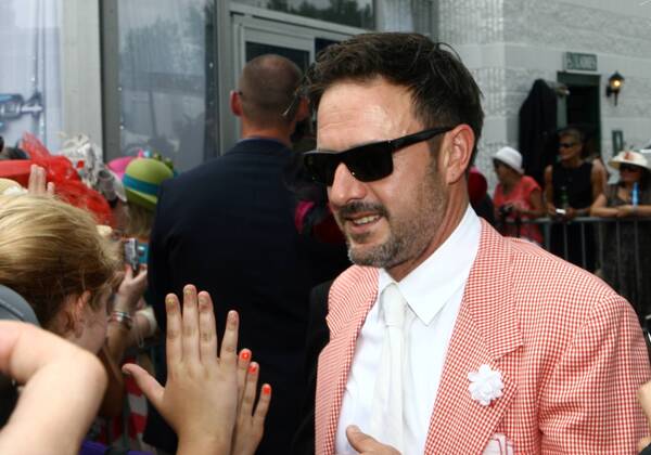 May 05 2012: Actor David Arquette at the 138th running of the Kentucky Derby at Churchill Downs in Louisville, Kentucky. EDITORIAL USE ONLY 141529