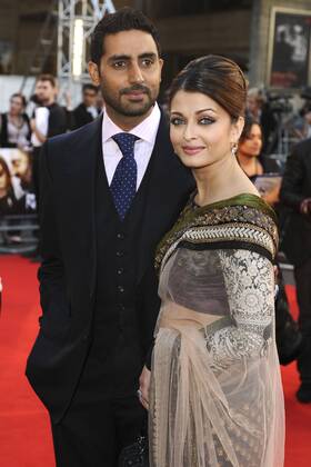 Weltpremiere von Raavan im BFI on the South Bank, London Abhishek Bachchan, Aishwarya Rai Bachchan