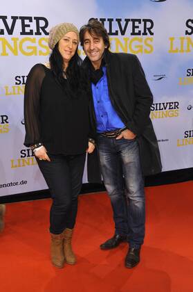 Dieter Landuris und seine Ehefrau Natascha bei der Silver Linings Kino Premiere am 20.12.2012 in Berlin Silver Linings Kino Premiere in Berlin, 2012