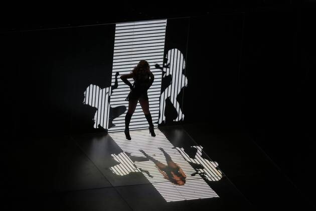 NEW ORLEANS, Beyonce bei der Half Time Show waehrend dem Super Bowl 2013 NFL Championship Spiel San Francisco 49 ERS gegen Baltimore Ravens im Mercedes Benz Superdome in New Orleans, Louisiana, USA. +++HARDT+++