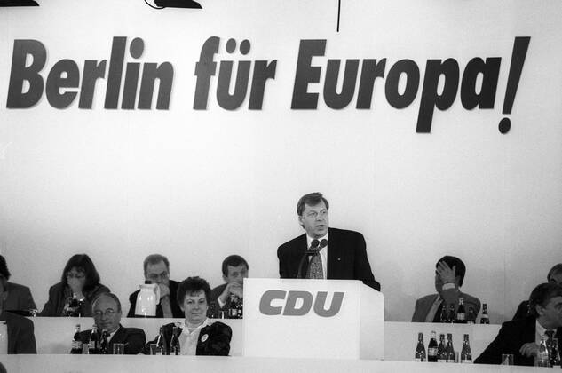 Landesparteitag der CDU in Berlin: Eberhard Diepgen (Deutschland CDU Regierender Bürgermeister Berlin)
