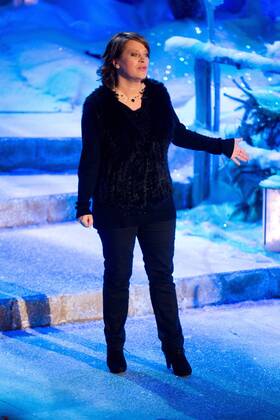 Sängerin Nicki (buergerl.,Doris Andrea Hrda) - ARD Live Show Das Adventsfest der 100.000 Lichter aus dem Congress Centrum in Suhl - Fotografiert am 30.11.2013