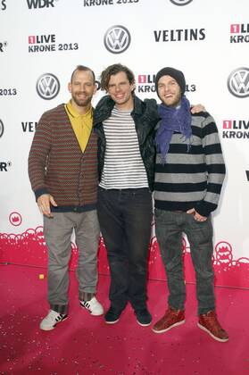 Sportfreunde Stiller bei der 14. Verleihung der 1LIVE Krone 2013 in der Bochumer Jahrhunderthalle. Bochum, 05.12.2013 Foto:xM.xGolejewskix xFuturexImage