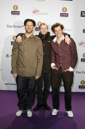 Sportfreunde Stiller bei der 23. Verleihung vom Musikpreis ECHO 2014 in der Messe Berlin im Palais am Funkturm. Berlin, 27.03.2014 Foto:xM.xGolejewskix xFuturexImage