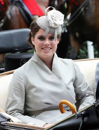 Image licensed to i-Images Picture Agency. 19 06 2014. Ascot, United Kingdom. Princess Eugenie arriving at Ladies Day at Royal Ascot StephenxLockx xi-Images IIM-2487-0042