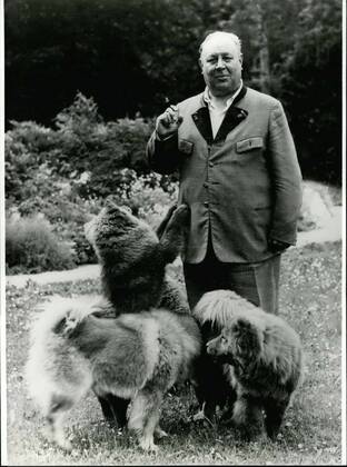 Jan. 02, 1980 - 30th day of death of Emil Jannings:30 years ago, at January 2nd 1950, died, in Strobl at the Lake Wolfgang Austria, Emil Jannings (photo shows) him with his dogs on his holding in Strobl) one of the most well known German character actors from stage and film. Born at July 26th 1884 in Rorschach Switzerland he was first cabin boy and then he went as a volunteer to the city-theatre of Goerlitz West-Germany. At the same time he got first film-offers from well known director Ernst Lubitsch. Now it was no great step for him to become a well known actor and in the silent film he was the leading German character actor. To his greatest roles belongs the hall-porter in the film The last Man (1924), his Tartueff (1926) in the Murnau-film under the same title and his Professc Unrat (1930) in the film of Josef Sternberg The blue Angel after the novel of Heinrich Mann. F  - ZUMAk09