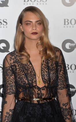 . 02 09 2014. London, United Kingdom. Cara Delevingne arrives at the GQ Men of the Year Awards at the Royal Opera House, London, UK. xBenxStevensx xi-Imagesx IIM-2899-0006