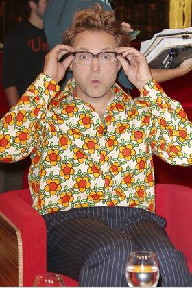 Paul Panzer Dieter Tappert bei der Aufzeichnung der NDR-Talkshow Tietjen und Hirschhausen im NDR-Studio auf dem Messegelände. Hannover, 04.09.2014 xgbrcix xFuturexImage