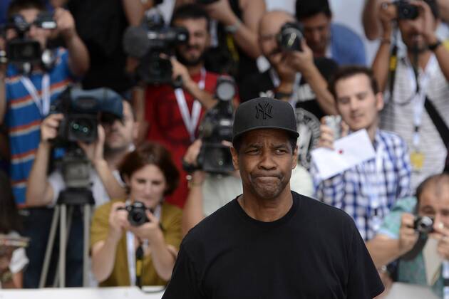 Denzel Washington bei der Ankunft am Hotel Hotel Maria Cristina auf dem 62. Internationalen Filmfestival San Sebastian Festival Internacional de Cine de Donostia-San Sebastian, 19.09.2014 xDyDxFotografosx xFuturexImage