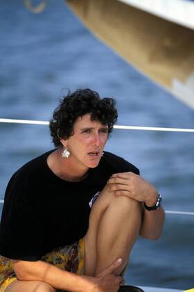 Isabelle Autissier, BOC sailor rescued off Australia.  8106930 OnnexxvanxderxWal