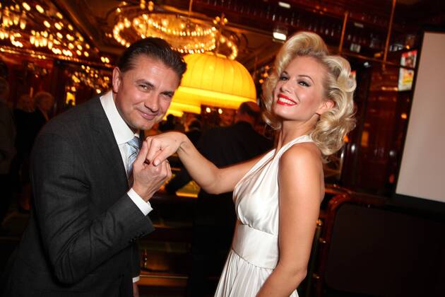 50 Jahre Casino Wien Wien, Kärntner Str. Casino, 21. 04. 2011 Reinhard DEIRING, Marilyn Double