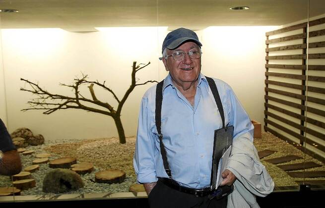 The Spanish cinema director Vicente Aranda. VALLADOLID  J.xM.xLOSTAU