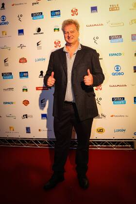 RIO DE JANEIRO, Brazil - 01 09 2015: BIG BRAZILIAN CINEMA AWARD 2015 - Beto Silva during the fourteenth edition of the Brazilian Film Grand Prize, sponsored by the Brazilian Film Academy.  Andr?xHorta