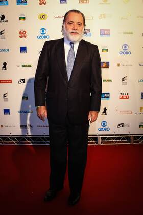 RIO DE JANEIRO, Brazil - 01 09 2015: BIG BRAZILIAN CINEMA AWARD 2015 - Tony Ramos during the fourteenth edition of the Brazilian Film Grand Prize, sponsored by the Brazilian Film Academy.  Andr?xHorta