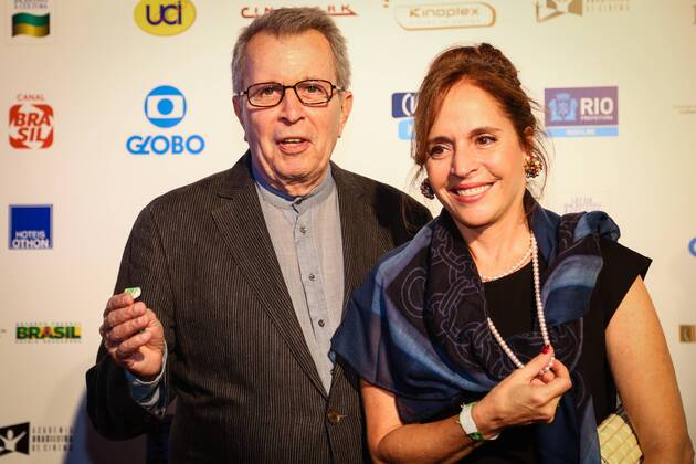 RIO DE JANEIRO, Brazil - 01 09 2015: BIG BRAZILIAN CINEMA AWARD 2015 - Daniel Filho during the fourteenth edition of the Brazilian Film Grand Prize, sponsored by the Brazilian Film Academy.  Andr?xHorta
