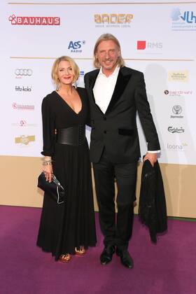 Frank Otto und seine Ehefrau Stefanie Volkmer bei der Verleihung Deutscher Radiopreis 2015 am 03.09.2015 in Hamburg Deutscher Radiopreis 2015 in Hamburg 