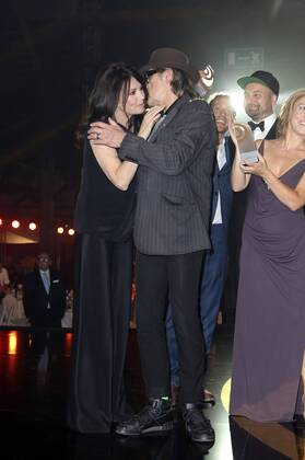 Iris Berben und Udo Lindenberg bei der Verleihung vom Deutschen Radiopreis 2015 im Schuppen 52. Hamburg, 03.09.2015 Foto:xU.xGlockmannx xFuturexImage