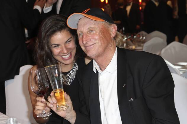 Lilly Roberts und Otto Waalkes bei der Verleihung vom Deutschen Radiopreis 2015 im Schuppen 52. Hamburg, 03.09.2015 Foto:xU.xGlockmannx xFuturexImage