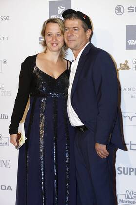 Michael Hirte mit Gattin Jacqueline bei der Verleihung der 21. Goldenen Henne 2015 im Velodrom. Berlin, 05.09.2015 Foto:xJ.xQuinternx xFuturexImage